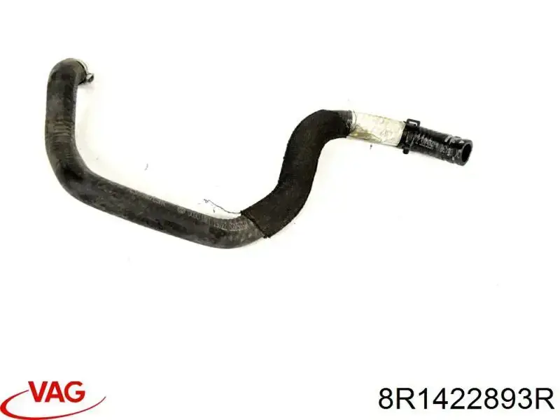 8R1422893AC VAG Przewód hydraulicznego układu wspomagania wysokiego ciśnienia, od pompy do maglownicy (mechanizmu)