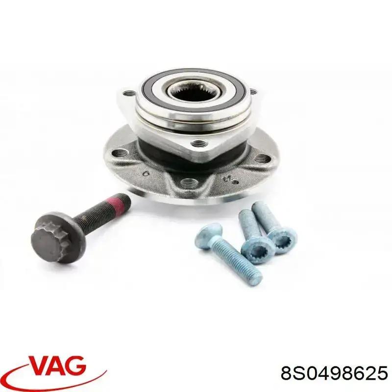 Do koszyka 8S0498625 VAG Piasta przednia