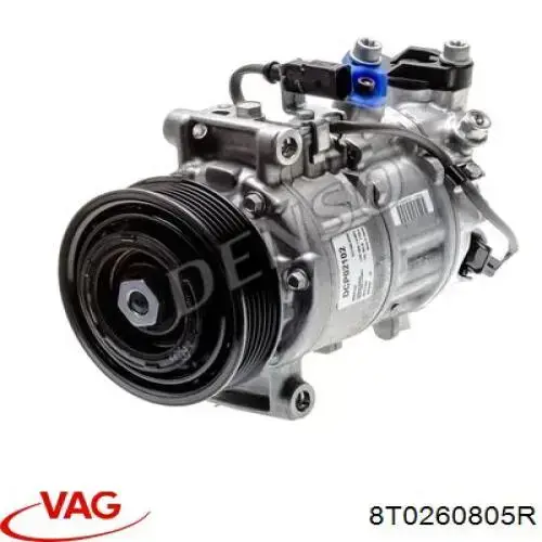 Sprężarka klimatyzacji VAG 8T0260805R cena, od 338,81 USD