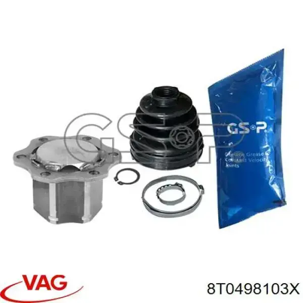8T0498103X VAG Przegub homokinetyczny przedni wewnętrzny