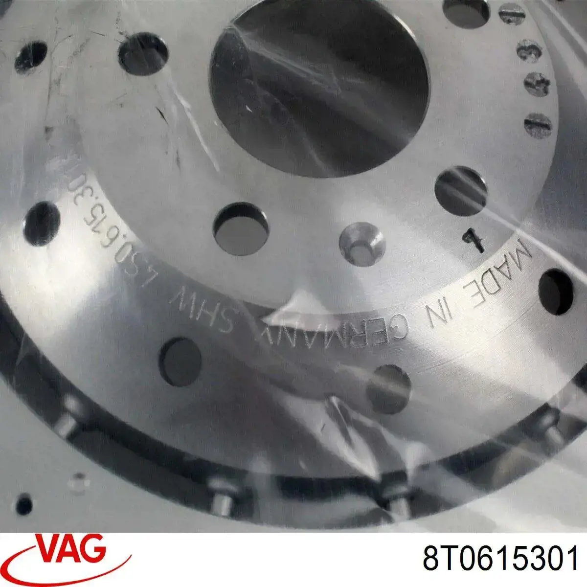 Do koszyka 8T0615301 VAG Tarcza hamulcowa przednia