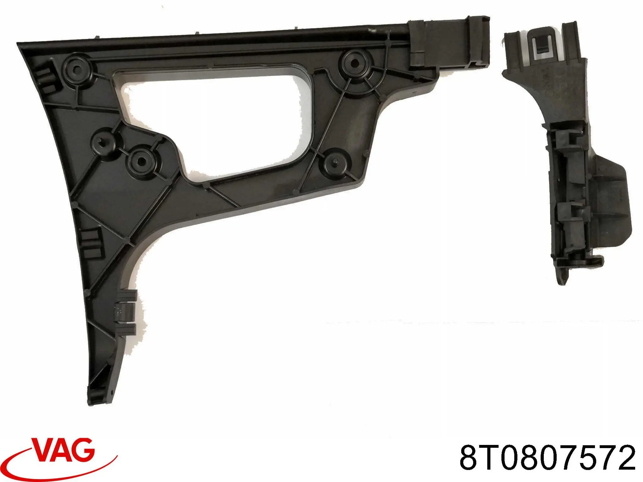 Wspornik zderzaka tylnego prawy VAG 8T0807572 cena, od 49,82 USD