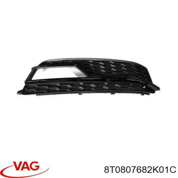 Kratka zderzaka przedniego prawa VAG 8T0807682K01C cena, od 59,57 USD