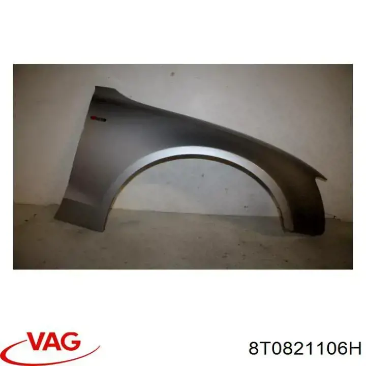 Błotnik przedni prawy VAG 8T0821106H cena, od 301,65 USD