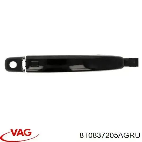 8T0837205AGRU VAG Klamka drzwi tylnych zewnętrzna