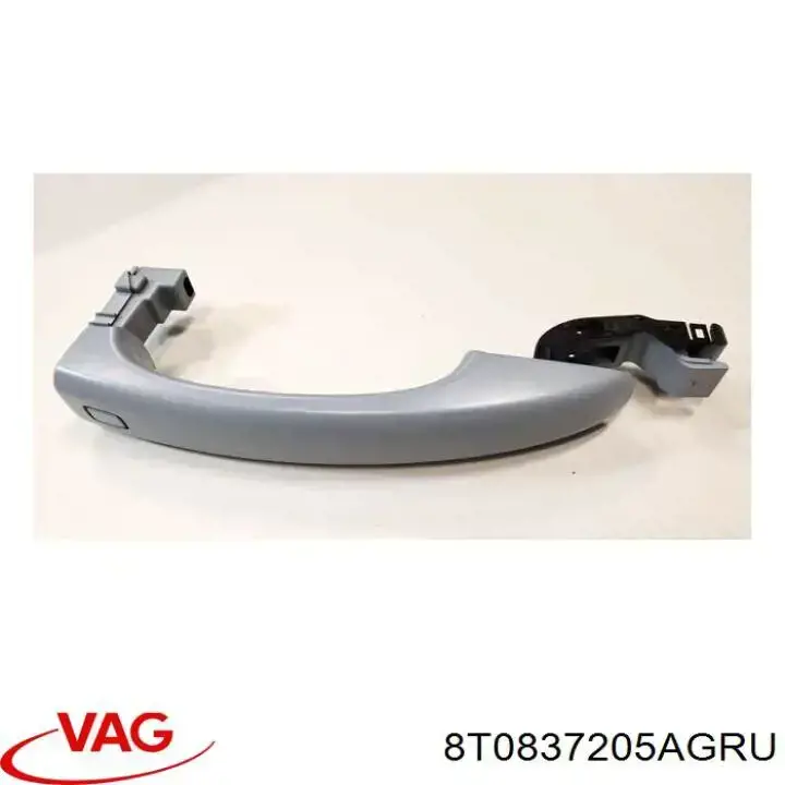 Do koszyka 8T0837205AGRU VAG Klamka drzwi tylnych zewnętrzna
