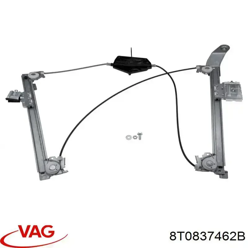 Mechanizm podnoszenia szyby drzwi przednich prawych VAG 8T0837462B cena, od 80,49 USD