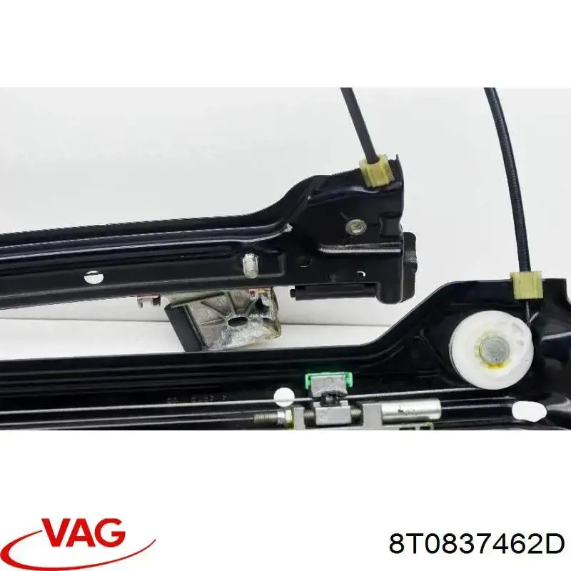 Do koszyka 8T0837462D VAG Mechanizm podnoszenia szyby drzwi przednich prawych