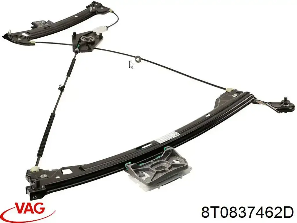 Mechanizm podnoszenia szyby drzwi przednich prawych VAG 8T0837462C cena, od 86,83 USD