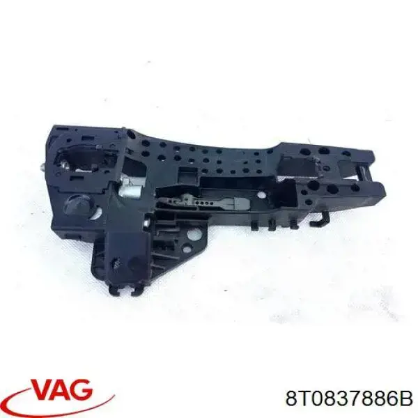 Pałąk zewnętrznej klamki drzwi tylnych prawych VAG 8T0837886B cena, od 37,46 USD