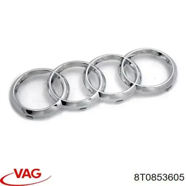 Emblemat na atrapę chłodnicy VAG 8T0853605 cena, od 67,19 USD