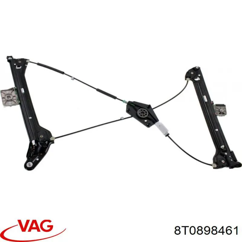 8T0837461B VAG Mechanizm podnoszenia szyby drzwi przednich lewych