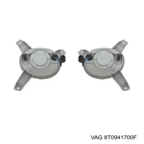 Lampa przeciwmgielna prawa VAG 8T0941700F cena, od 105,60 USD