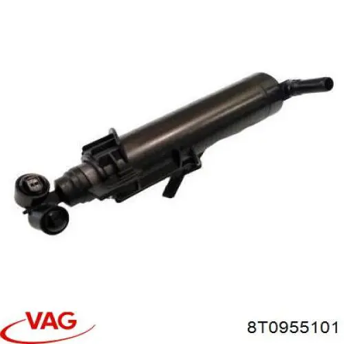 Do koszyka 8T0955101 VAG Dysza spryskiwacza reflektora przedniego lewego