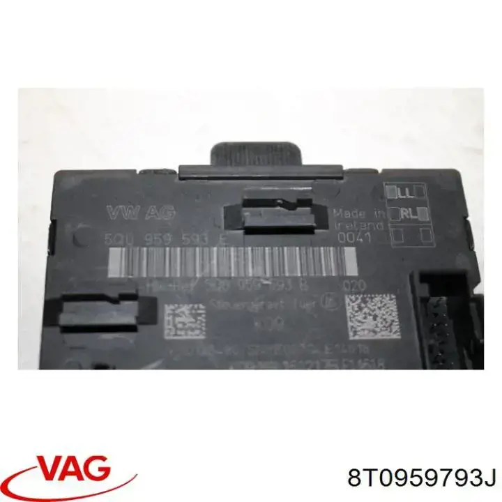 Blok komfortu przednich drzwi VAG 8T0959793J cena, od 90,24 USD