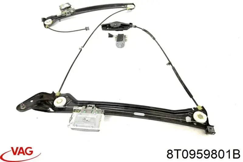 Silniczek podnośnika szyby drzwi przednich lewych VAG 8T0959801B cena, od 40,86 USD