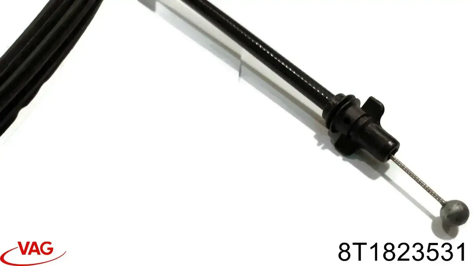 Do koszyka 8T1823531 VAG Linka otwierania maski przednia