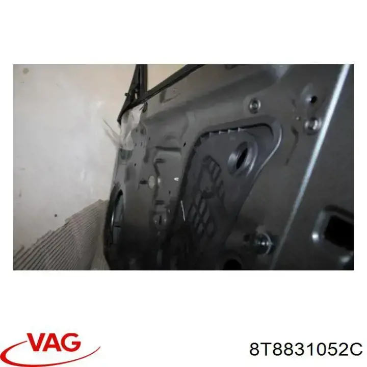 Do koszyka Drzwi przednie prawe Audi A5 Sportback 8TA