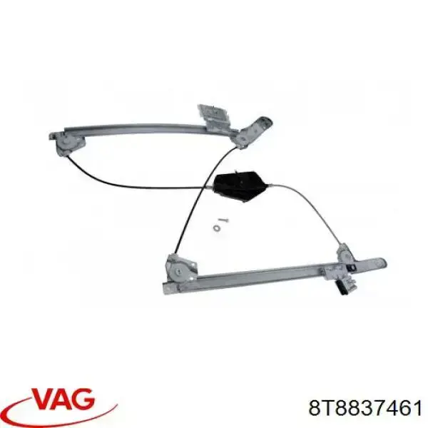 Mechanizm podnoszenia szyby drzwi przednich lewych VAG 8T8837461 cena, od 76,62 USD