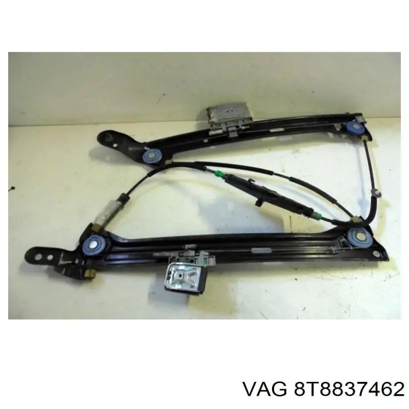 8T8837462 VAG Mechanizm podnoszenia szyby drzwi przednich prawych