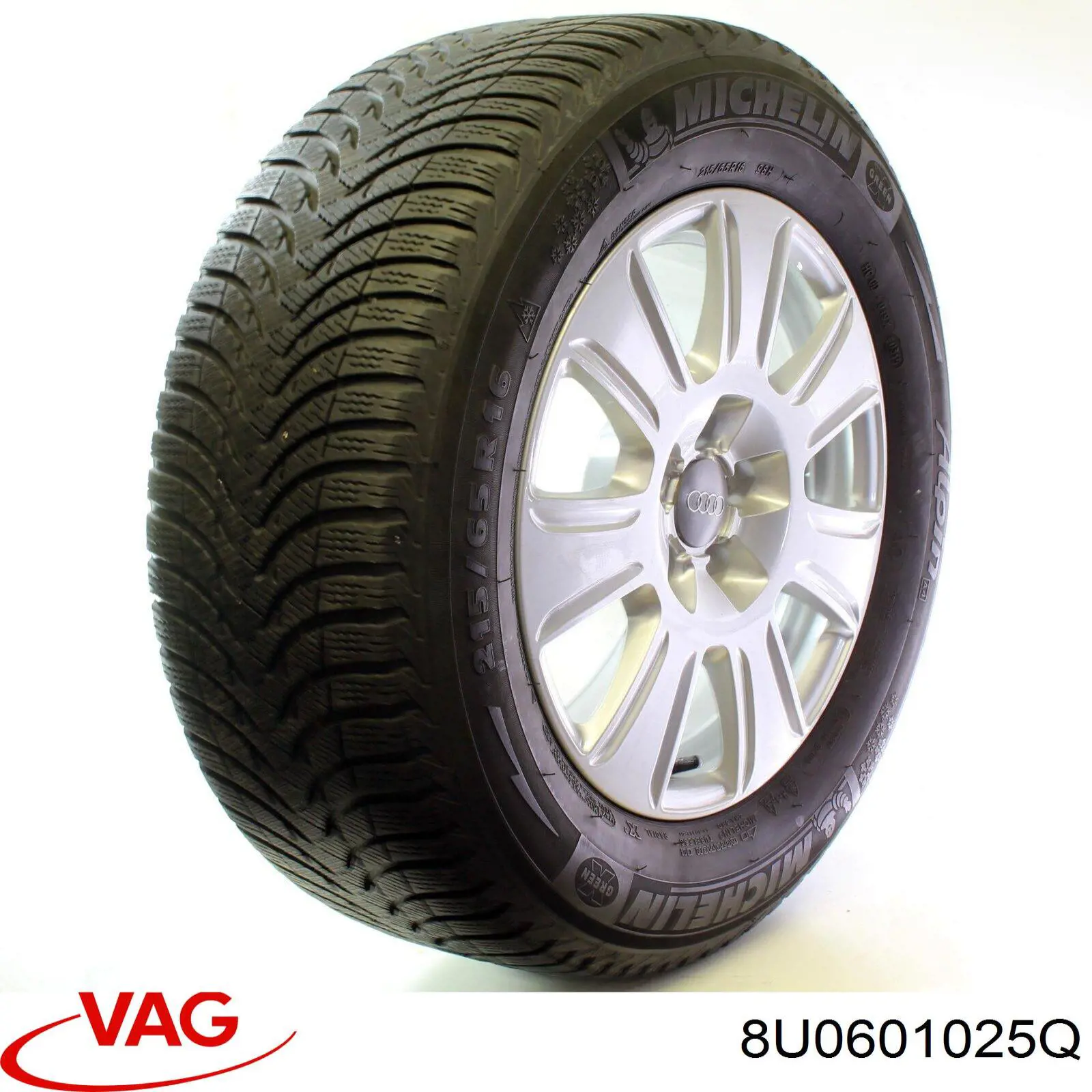 Felgi kół odlewane (lekkostopowe, tytanowe) VAG 8U0601025Q cena, od 170,84 USD