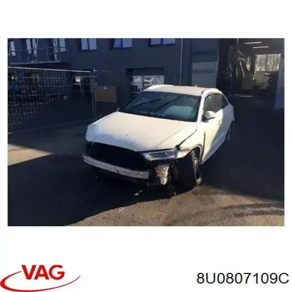 Do koszyka 8U0807109C VAG Wzmocnienie zderzaka przedniego