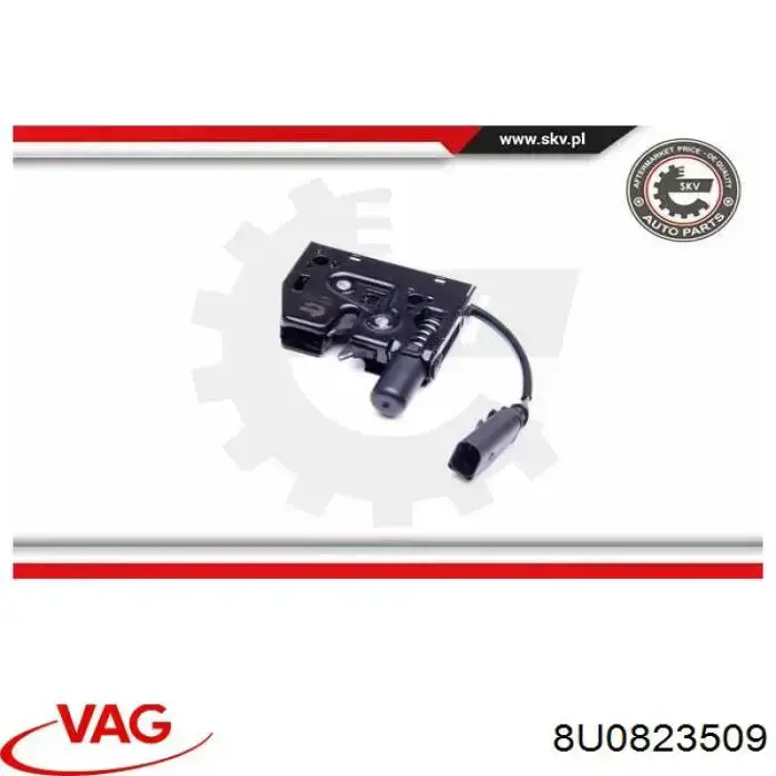 Zamek maski VAG 8U0823509 cena, od 47,36 USD