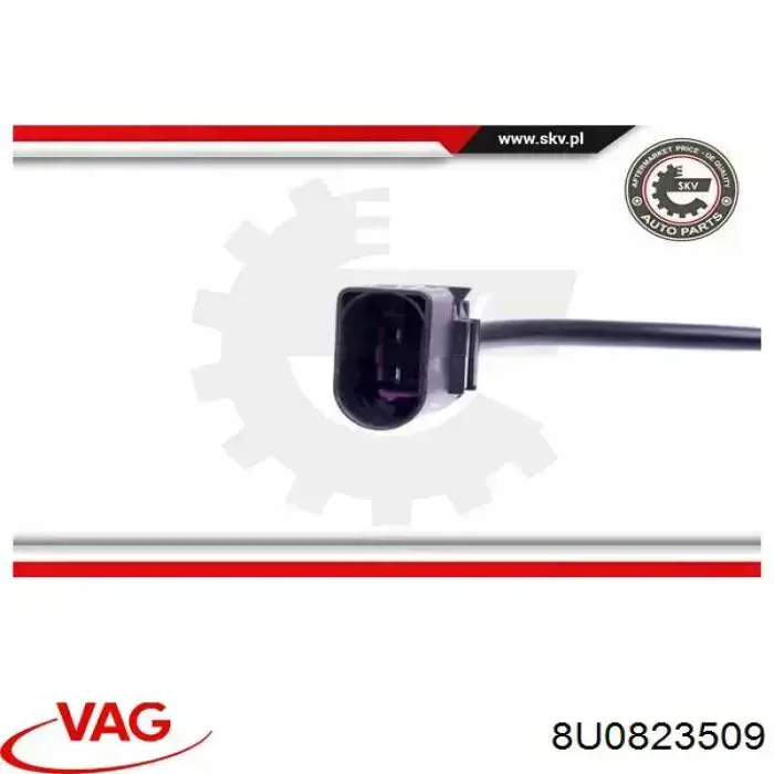 Do koszyka 8U0823509 VAG Zamek maski