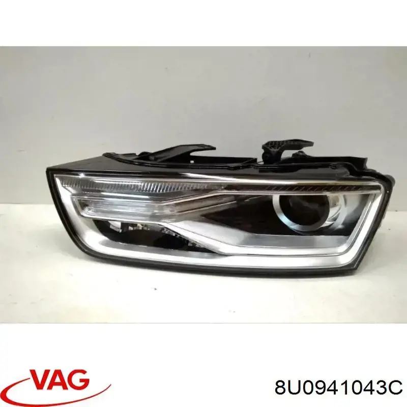 Reflektor lewy VAG 8U0941043C cena, od 545,23 USD