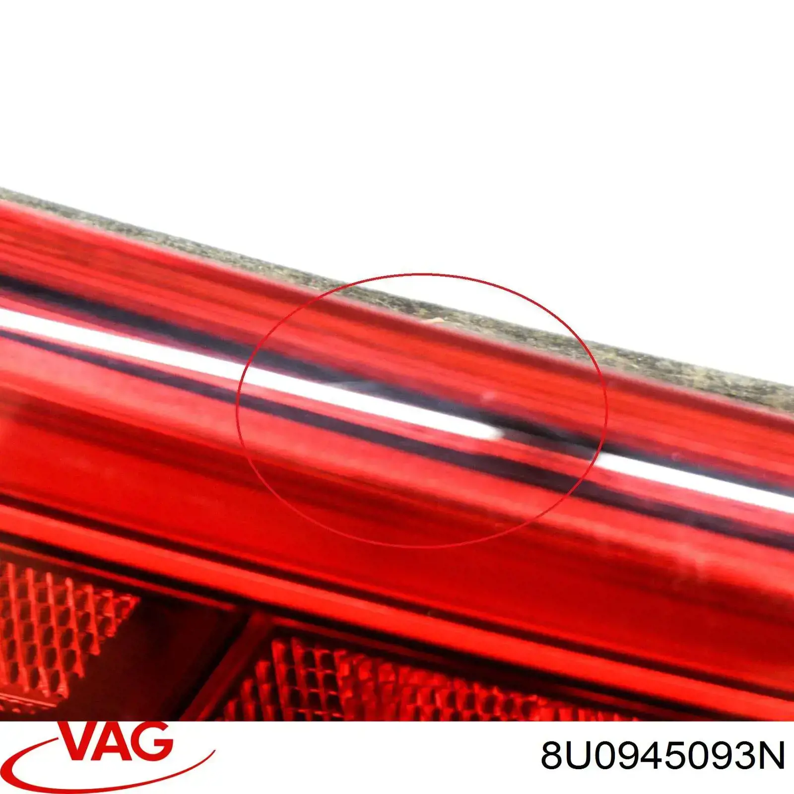 8U0945093N VAG Lampa zespolona tylna lewa