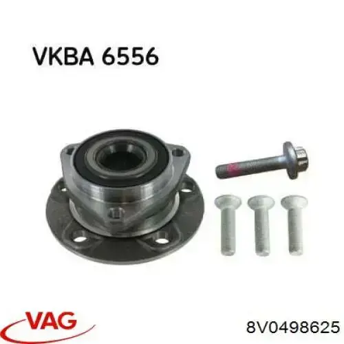 Piasta przednia VAG 8V0498625 cena, od 122,71 USD