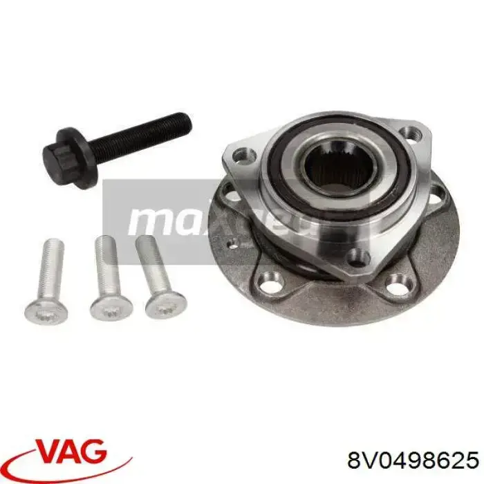 Do koszyka 8V0498625 VAG Piasta przednia