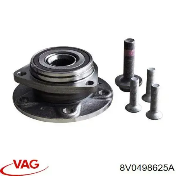 Piasta przednia VAG 8V0498625A cena, od 71,58 USD