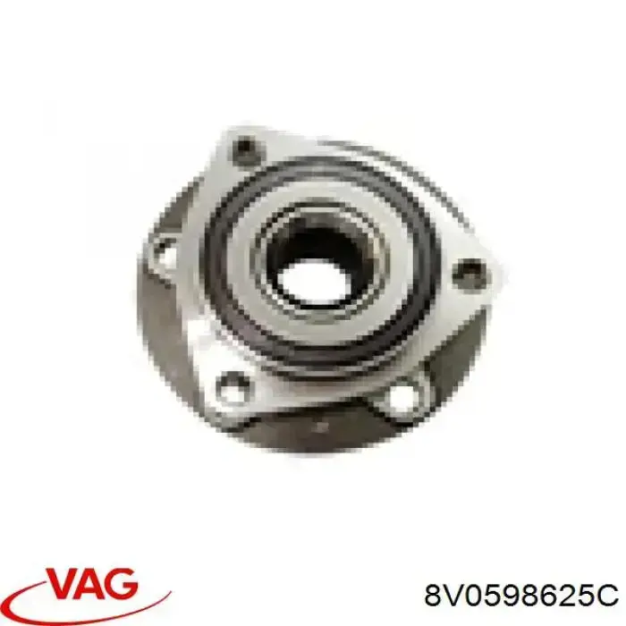 Do koszyka 8V0598625C VAG Piasta przednia