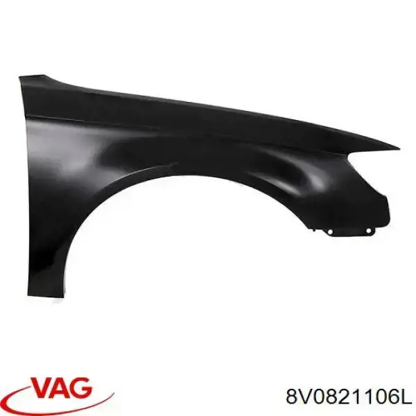 8V0821106L VAG Błotnik przedni prawy