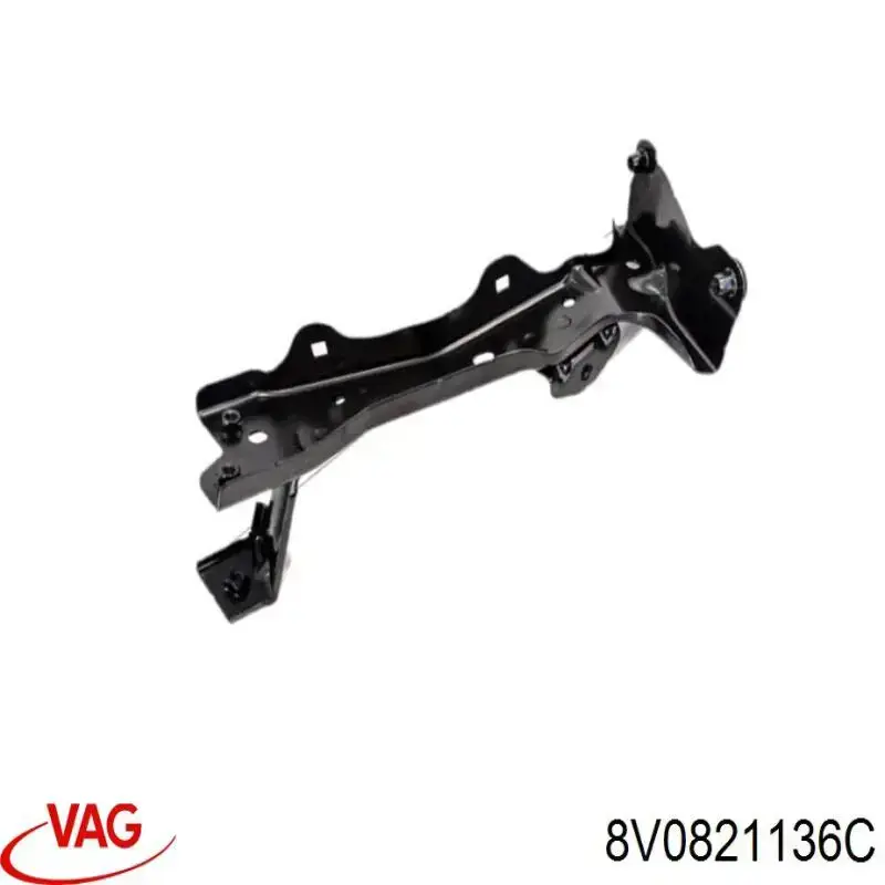 Wspornik do mocowania błotnika przedniego prawy przedni VAG 8V0821136C cena, od 46,77 USD