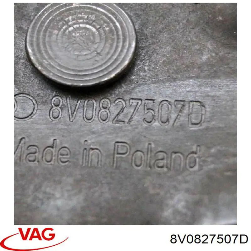 Zaczep zamka drzwi tylnych (bagażnika 3/5) VAG 8V0827507D cena, od 28,78 USD