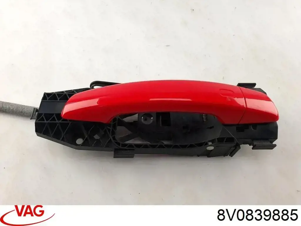 Klamka drzwi prawych przednia/tylna zewnętrzna VAG 8V0839885 cena, od 54,48 USD
