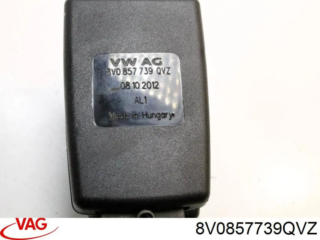 Zapinka pasa bezpieczeństwa tylna lewa VAG 8V0857739QVZ cena, od 69,07 USD