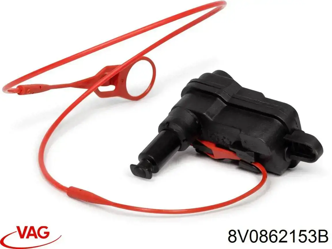 Zamek klapki wlewu paliwa = siłownik klapki wlewu paliwa VAG 8V0862153C cena, od 28,37 USD