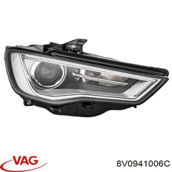 8V0941006C VAG Reflektor prawy