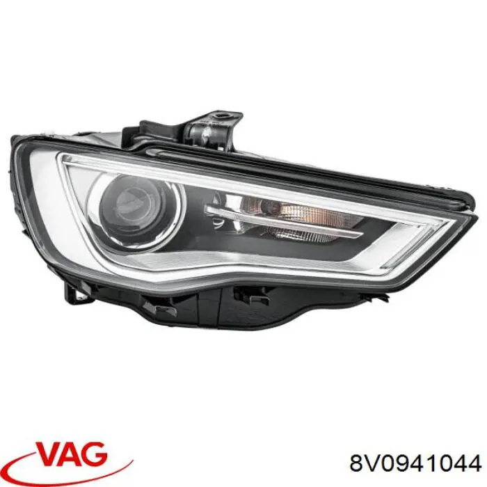 8V0941044 VAG reflektor prawy