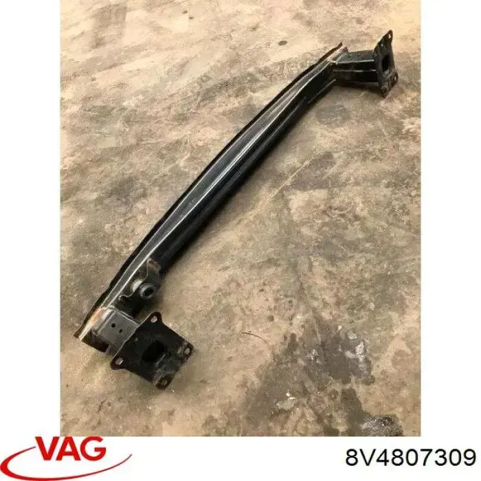 8V4807309 VAG Wzmocnienie zderzaka tylnego