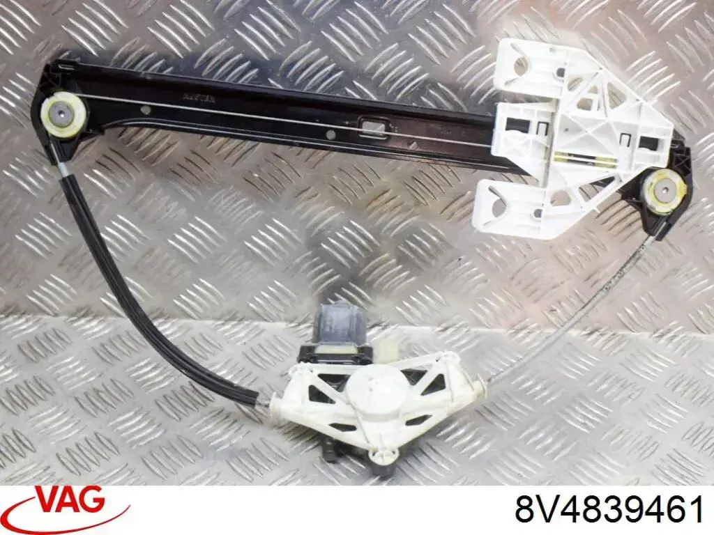 Do koszyka 8V4839461 VAG Mechanizm podnoszenia szyby drzwi tylnych lewych