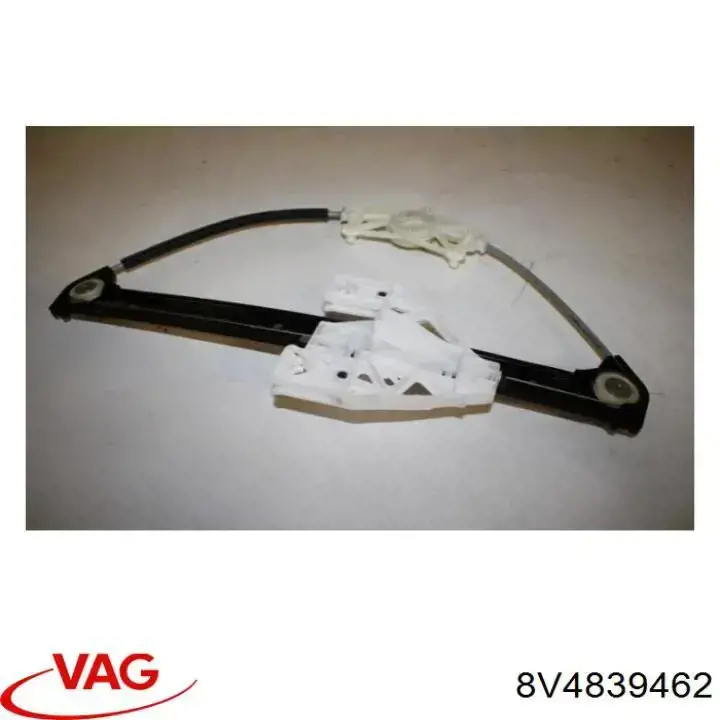8V4839462 VAG Mechanizm podnoszenia szyby drzwi tylnych prawych