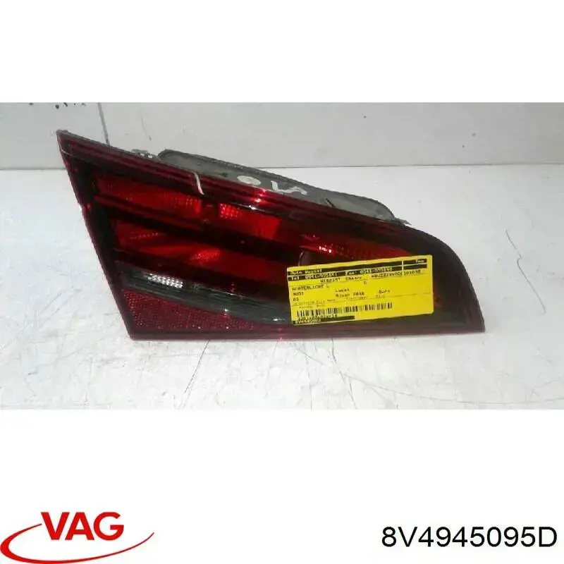 Do koszyka 8V4945095D VAG Lampa zespolona tylna lewa zewnętrzna