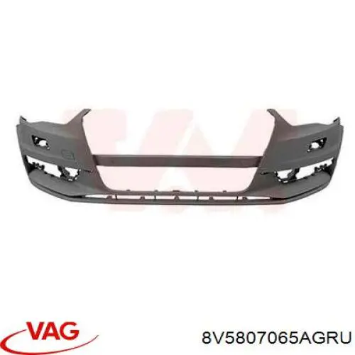 8V5807065AGRU VAG Zderzak przedni