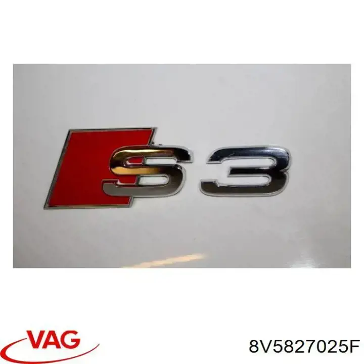 Do koszyka Klapa bagażnika Audi A3  8VS, 8VM