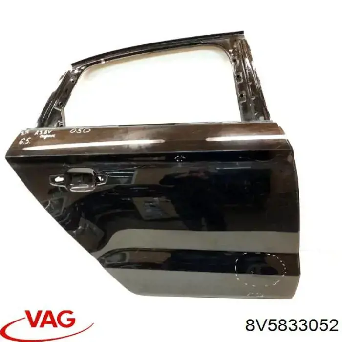 8V5833052 VAG Drzwi tylne prawe