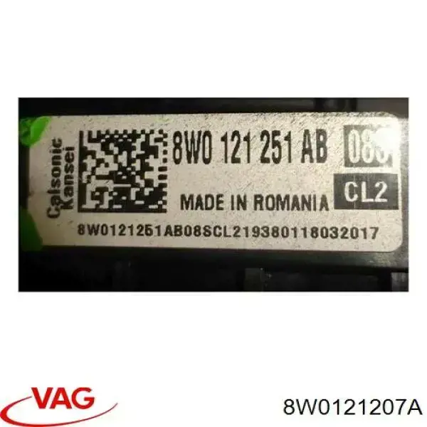 Dyfuzor chłodnicy VAG 8W0121207A cena, od 94,82 USD